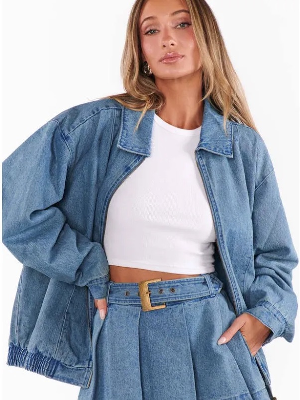 Show Me Your Mumu Carter Bomber Jacket